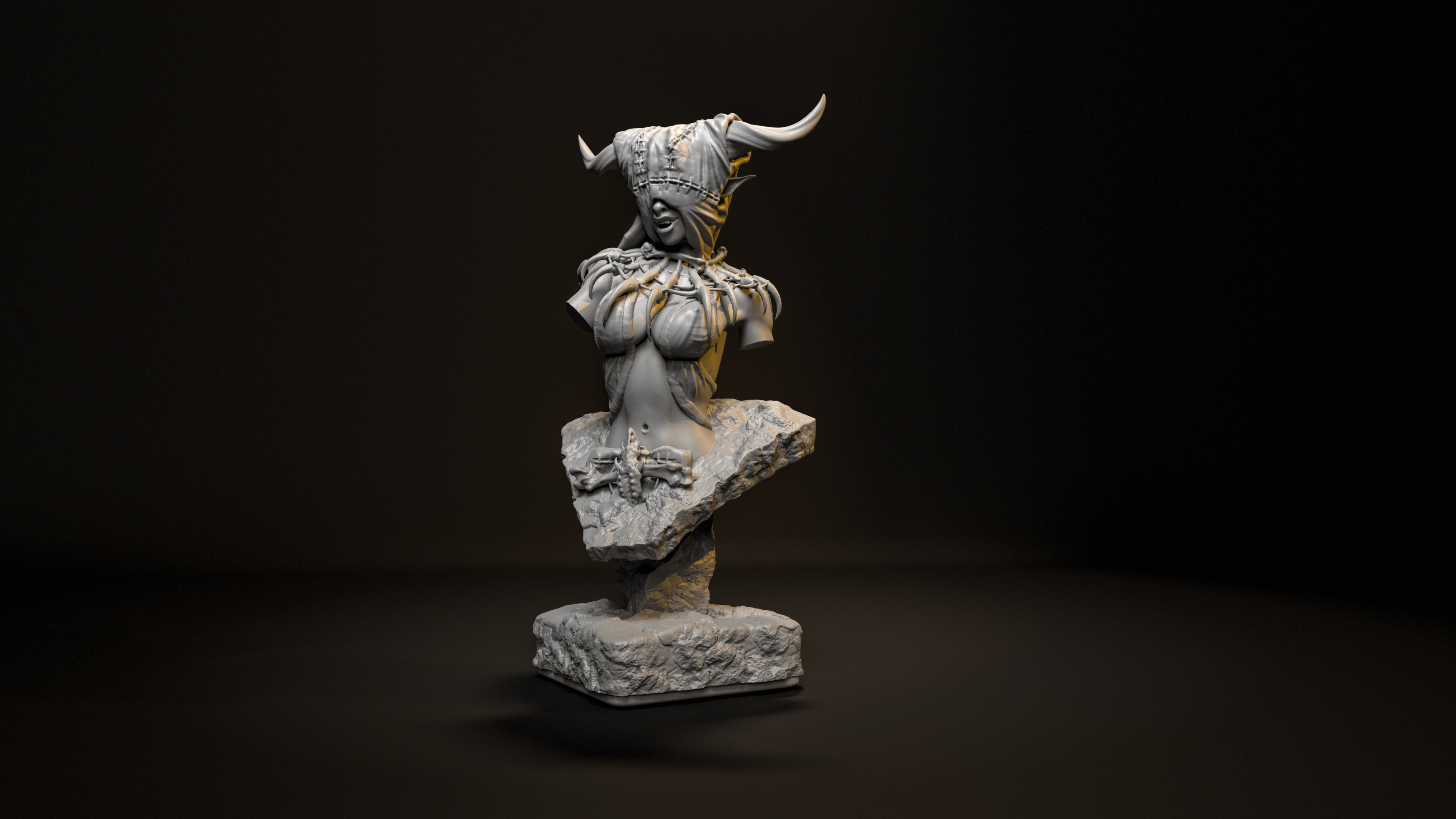 The Drow - Sabrae Dyrr Bust